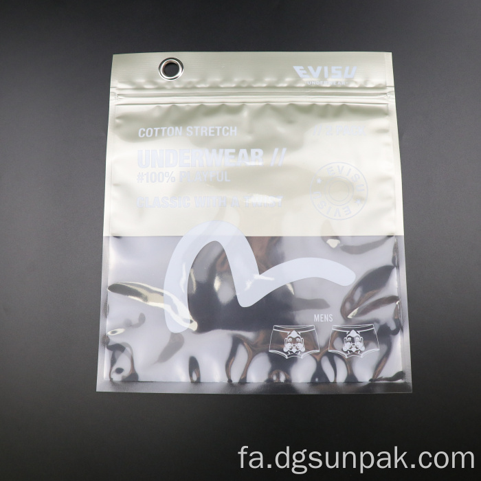 کیسه پلی جوراب زیر شفاف قابل آب بندی عمده فروشی